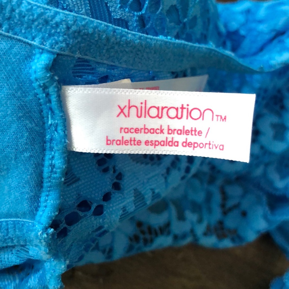 Turquoise Razorback bralette - Picture 3 of 3